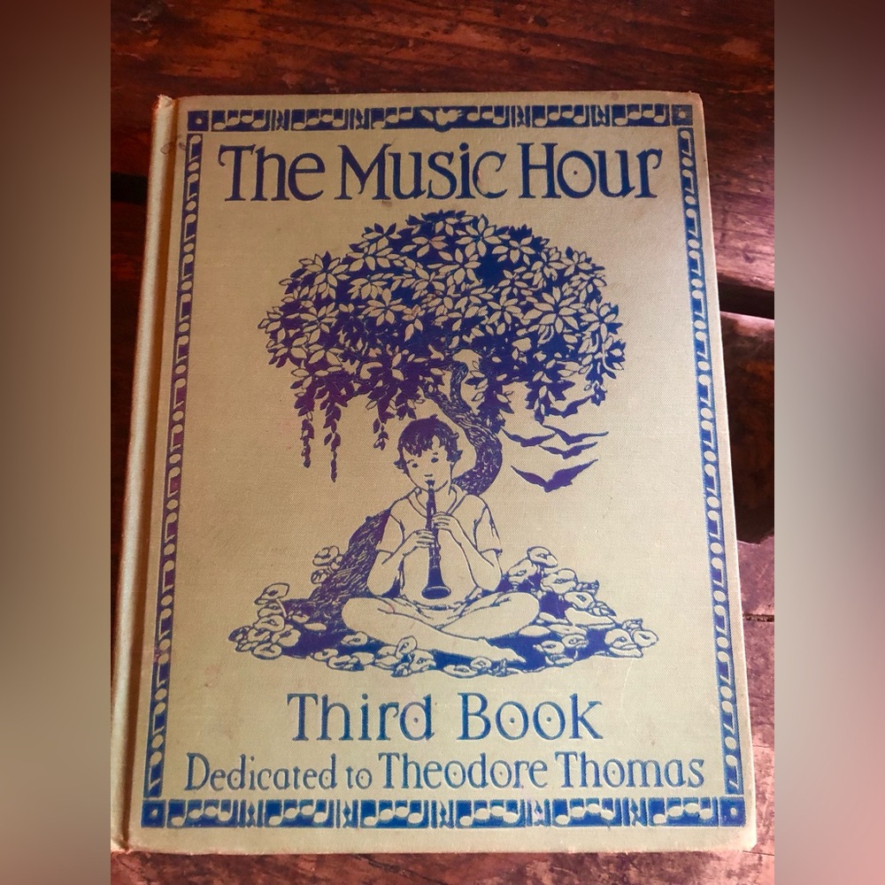 9961 The Music Hour Third Book Osbourne McConathy Hardcover Illustrated Cover